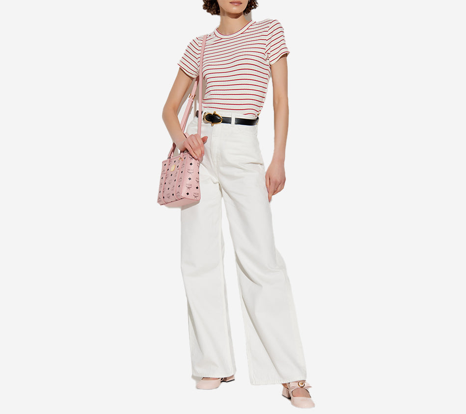 RNB-LUCA STRIPE RIB BABY TEE