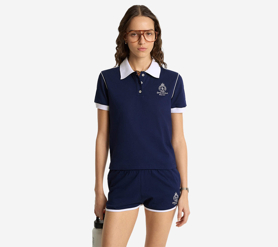 SPR-CROWN 70S PIQUE POLO