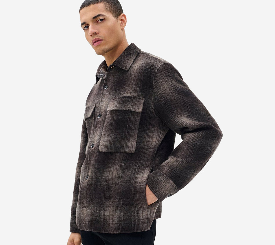 RNB-AUSTIN WOOL SHIRT JACKET