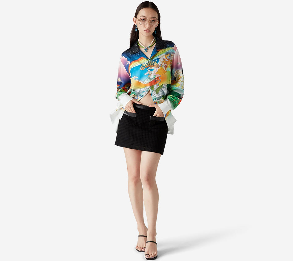 CSB-LONG SLEEVE CUBAN COLLAR SHIRT