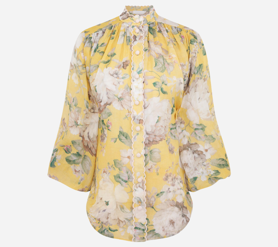 ZIM-ACACIA SCALLOP BLOUSE