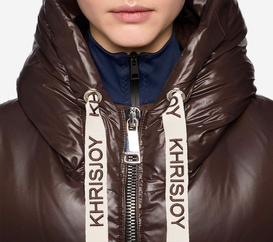 KRJ-VEST ICONIC MILANO IN SHINY NYLON