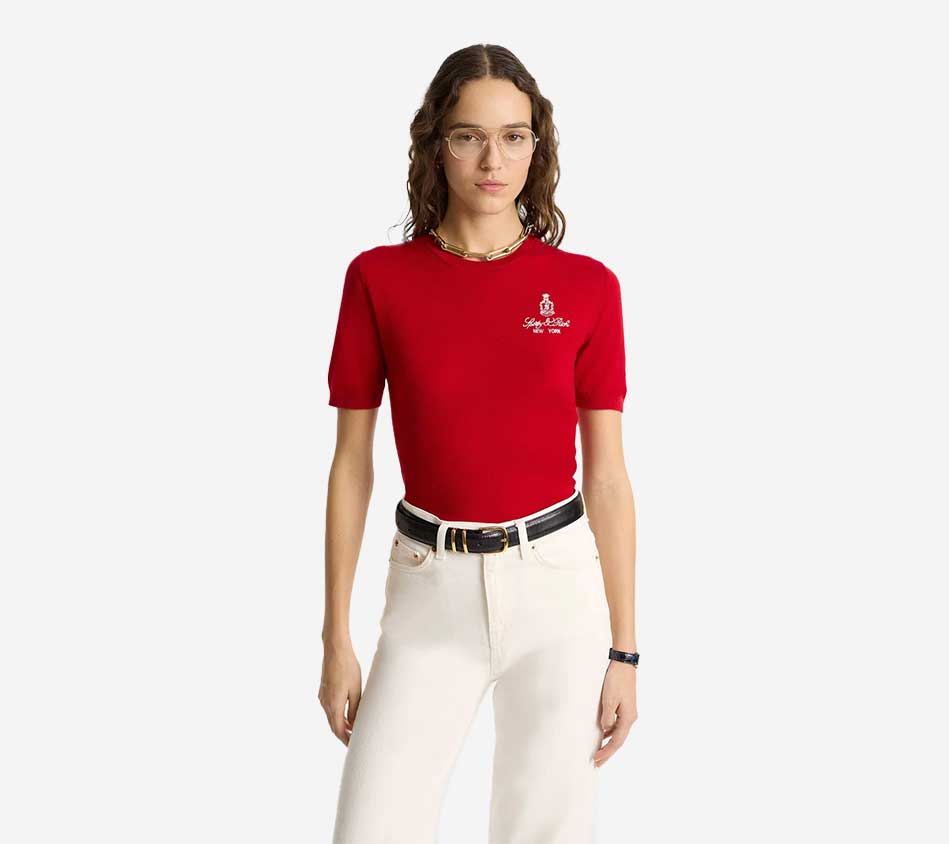 SPR-VENDOME SS MERINO SWEATER