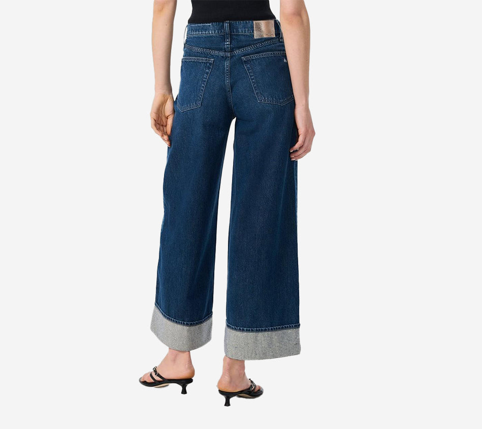 RNB-SOFIE HIGH-RISE ANKLE WIDE LEG WITH CUFF