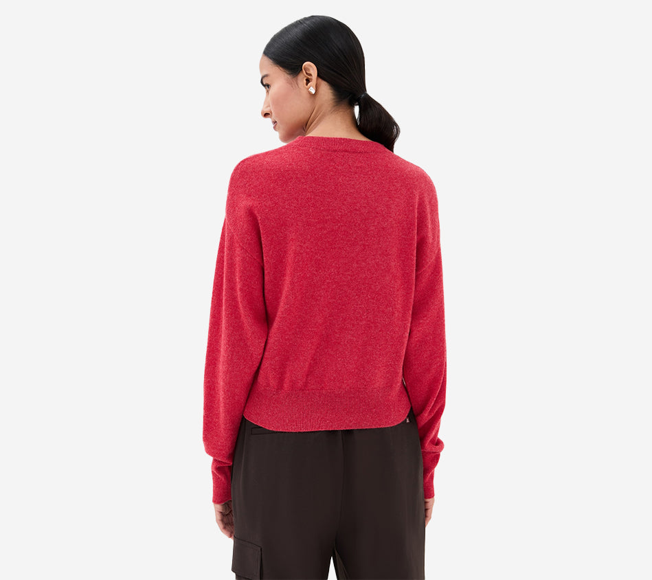 LES-ROUND NECK SWEATER