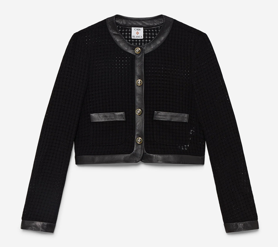 CSB-CROPPED TAILORED JACKET