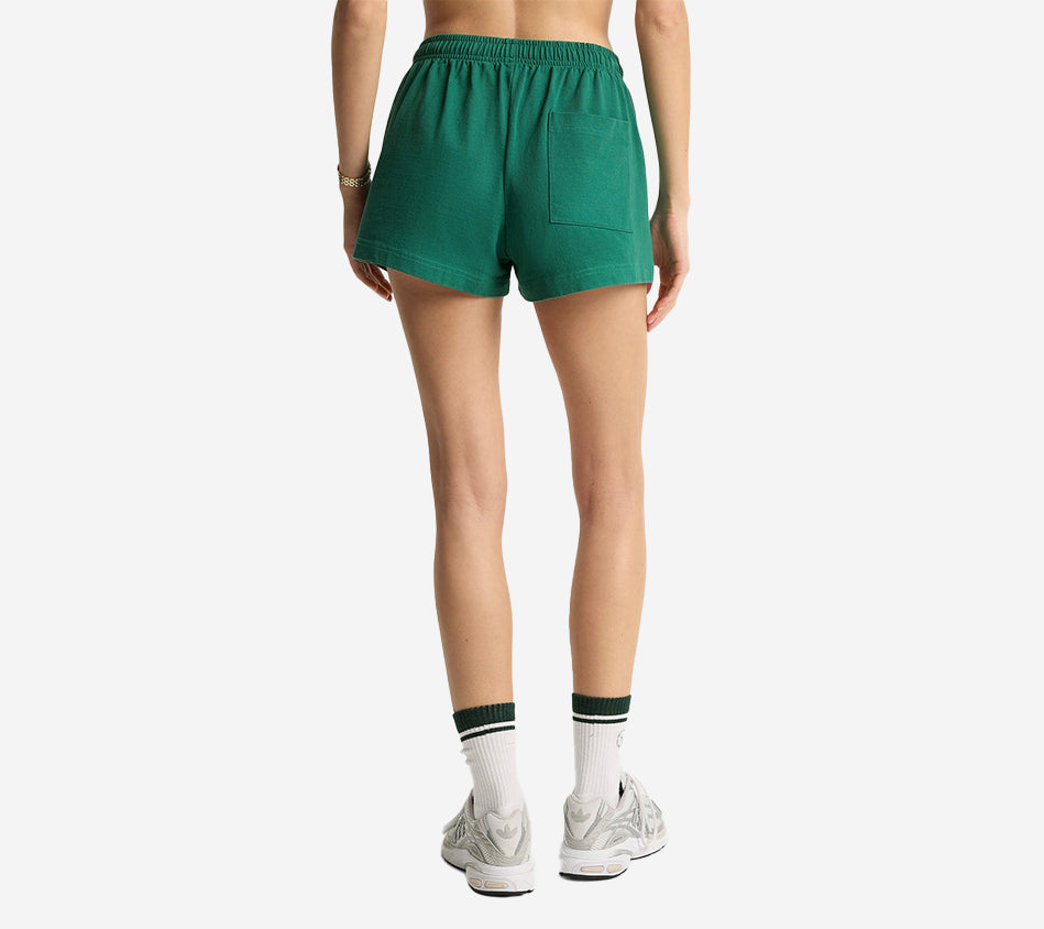 SPR-CROWN TENNIS EMBROIDERED DISCO SHORT