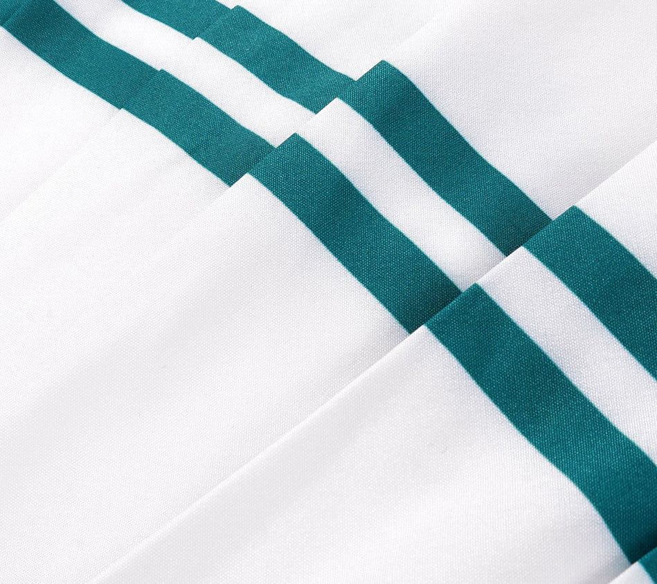 SPR-ITALIC LOGO PLEATED SKIRT