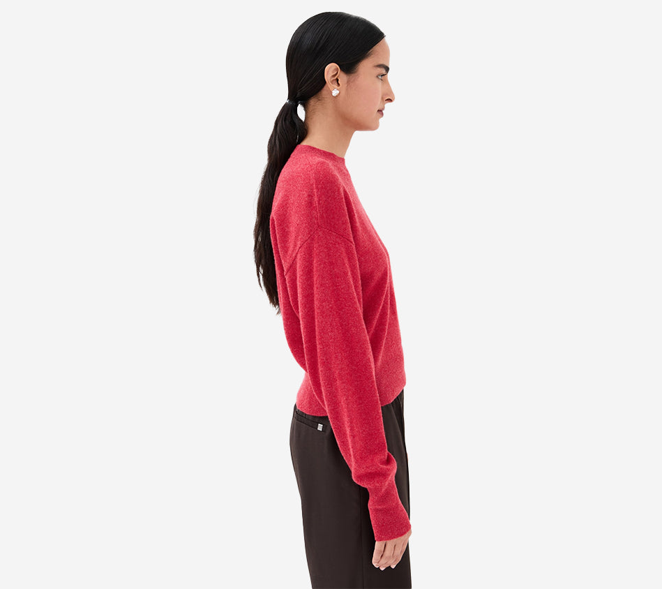 LES-ROUND NECK SWEATER