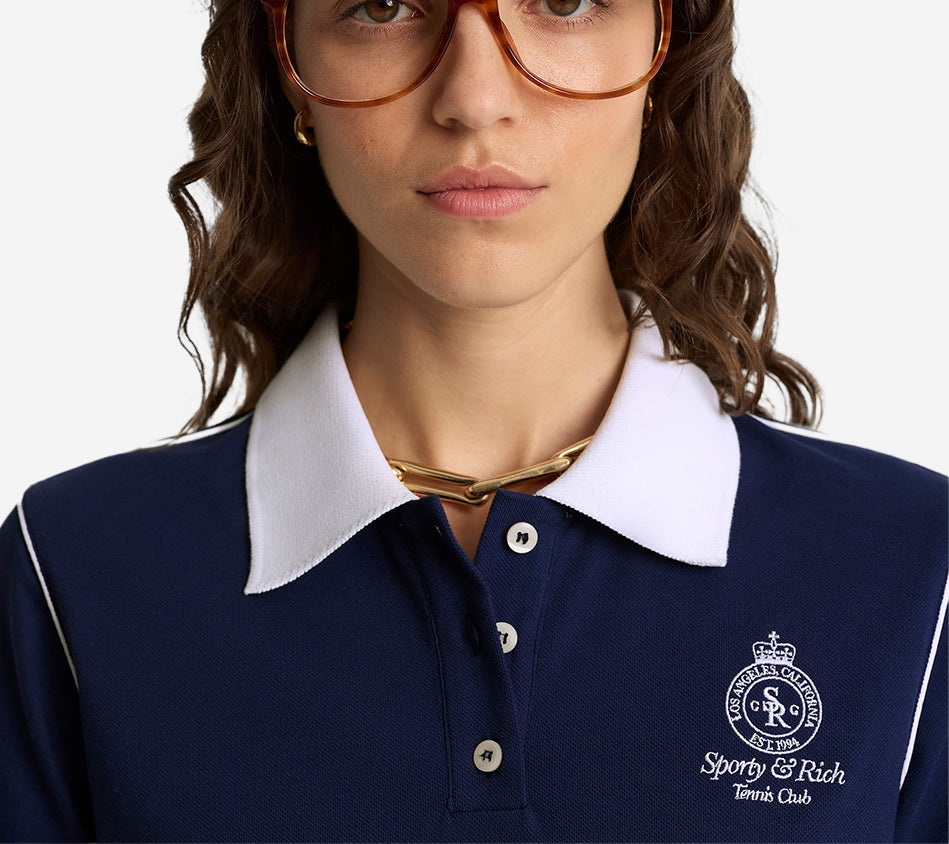 SPR-CROWN 70S PIQUE POLO
