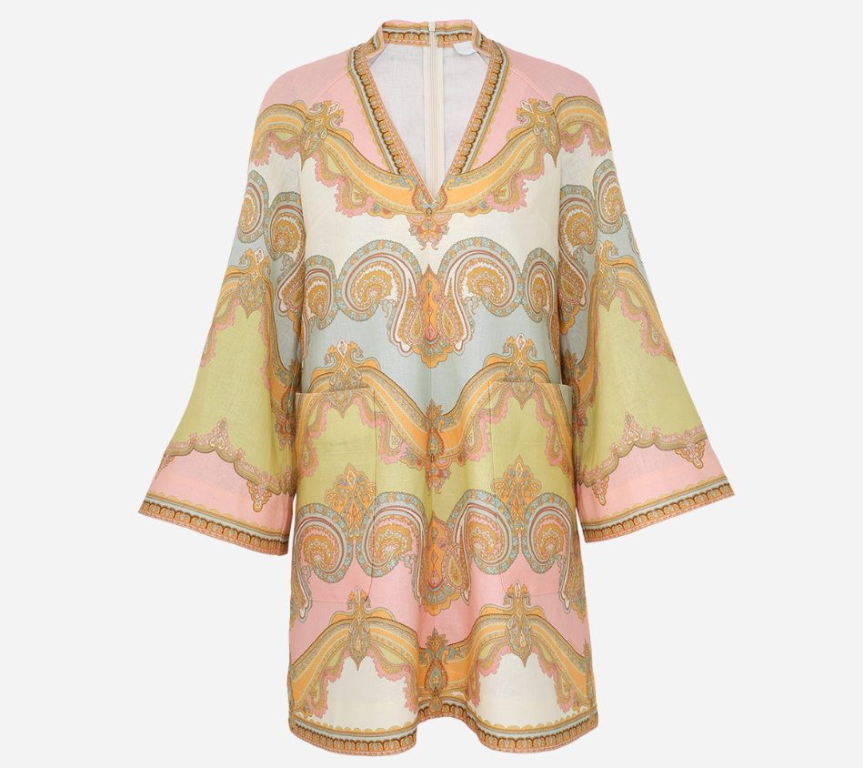 ZIM-MAXINE TUNIC MINI DRESS