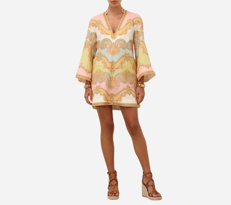 ZIM-MAXINE TUNIC MINI DRESS