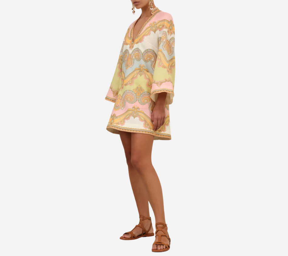 ZIM-MAXINE TUNIC MINI DRESS