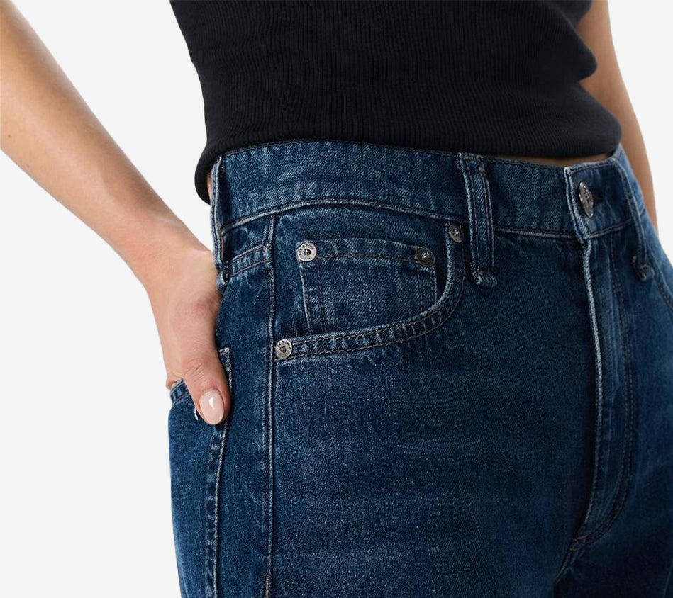 RNB-SOFIE HIGH-RISE ANKLE WIDE LEG WITH CUFF