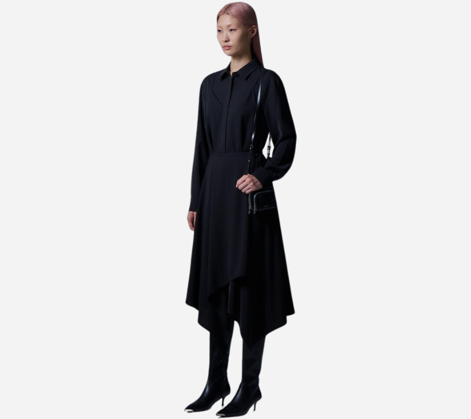 JUN-SLIP LAYERED DRESS