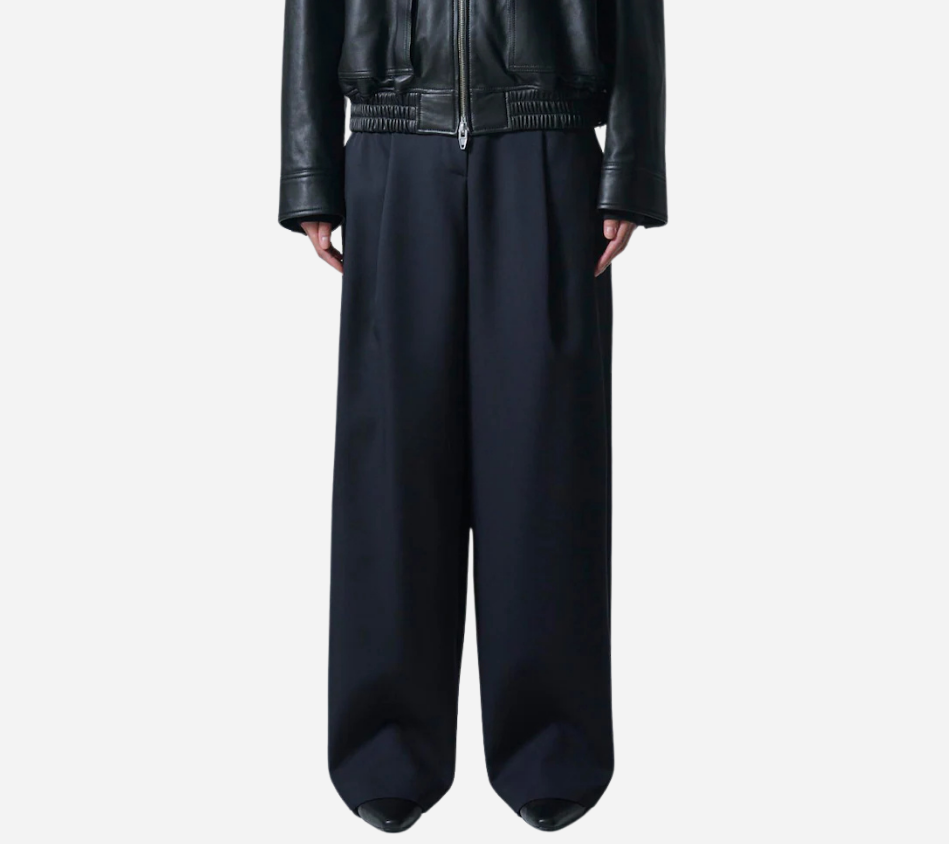 JUN-FLIP WAISTED WIDE PANTS