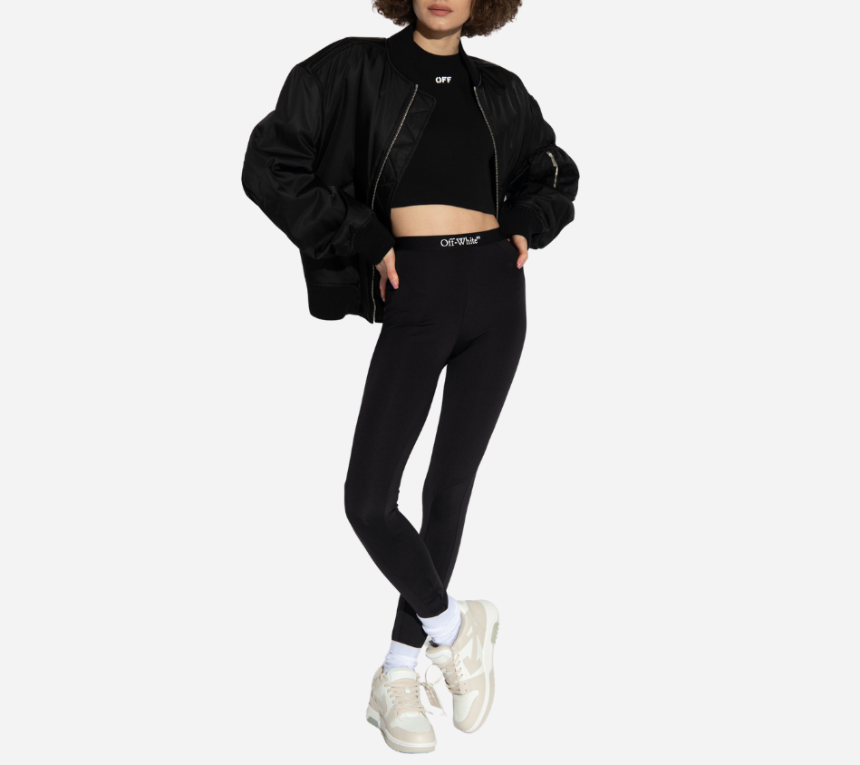 OWH-OFF STAMP RIB CROPPED TEE